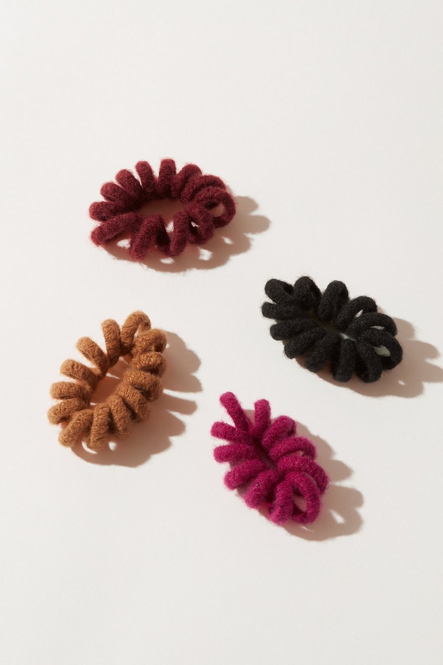 cozy coil scrunchie set